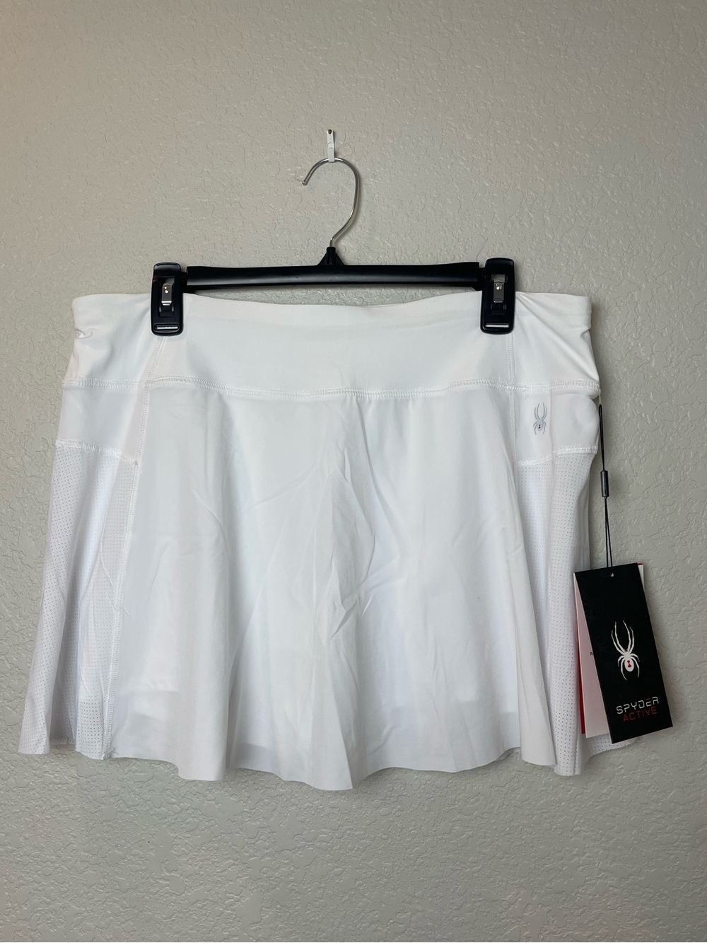 Bnwt! Spyder Women's White Performance Skort Size L